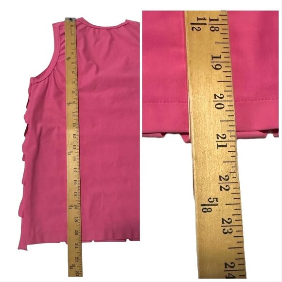 Comme des Garçons S/S 2008 Sleeveless Petal Top, Size S, Bright Pink - Picture 9 of 11